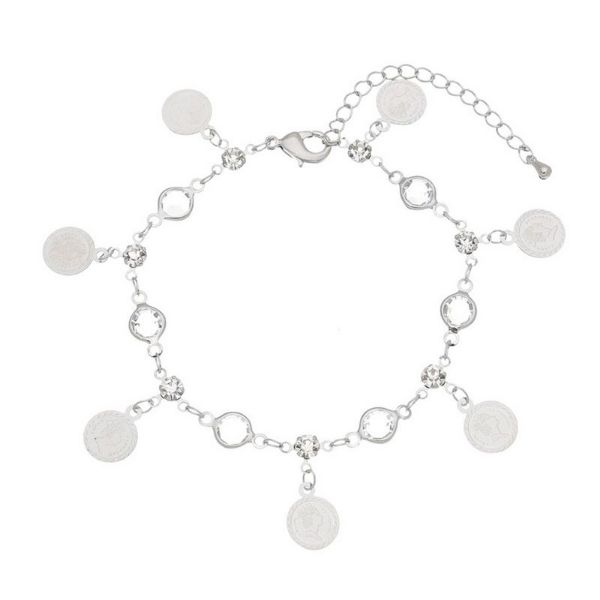 Imagem de Pulseira com pedras e moedas - 0405010