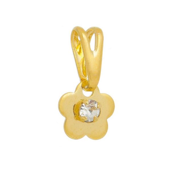 Imagem de Pingente flor com strass - 0204029