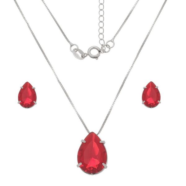 Imagem de Conjunto gota natural vermelho - 1101018 