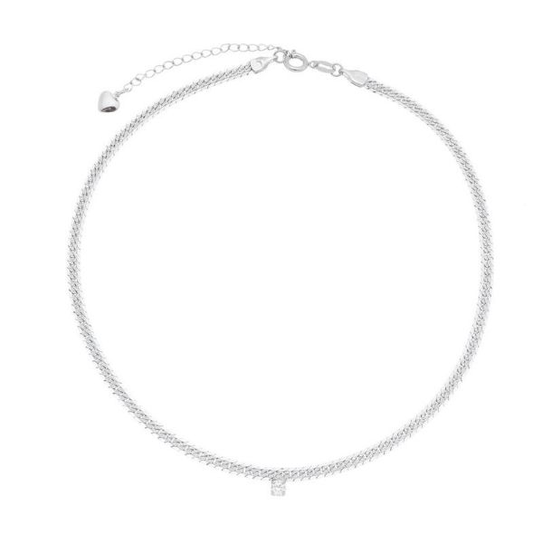 Imagem de Corrente choker fita com zircônia - 0305699