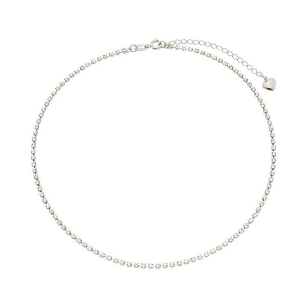 Imagem de Corrente choker riviera strass; 35cm - 0302989