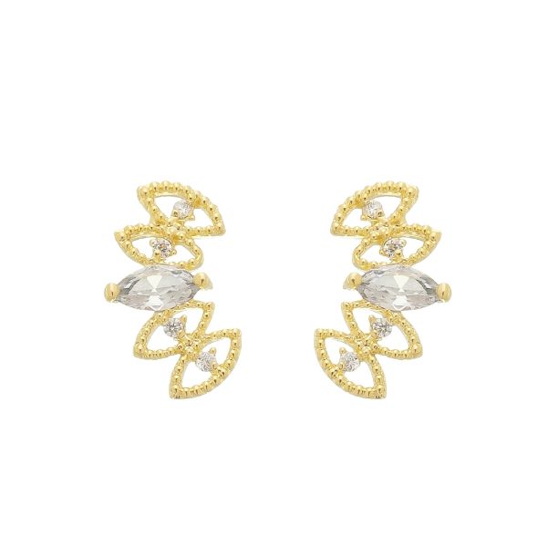 Imagem de Brinco ear cuff navete zircônia - 0526455