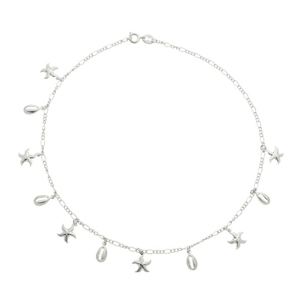 Imagem de Corrente choker estrela do mar e búzios - 0306440 - 