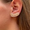 Imagem de Brinco ear cuff folha zircônia - 0527426 