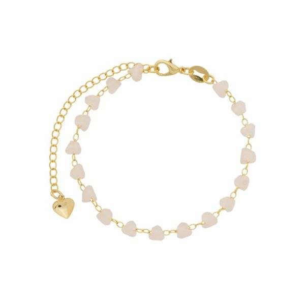 Imagem de Pulseira pedra cristal rosa - 0405870
