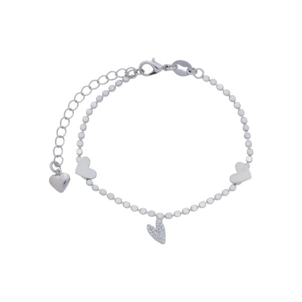 Imagem de Pulseira pingente coração - 0406284