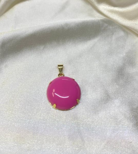 Imagem de Pingente pedra rosa  - 0207912