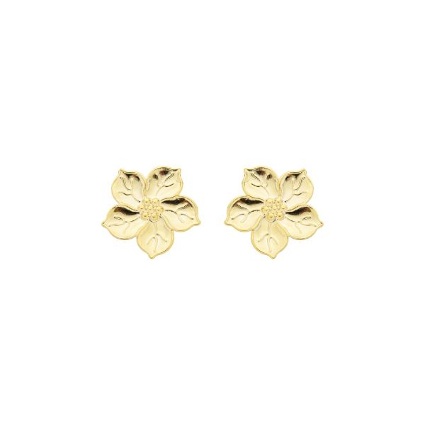 Imagem de Brinco flor chapa - 0527609