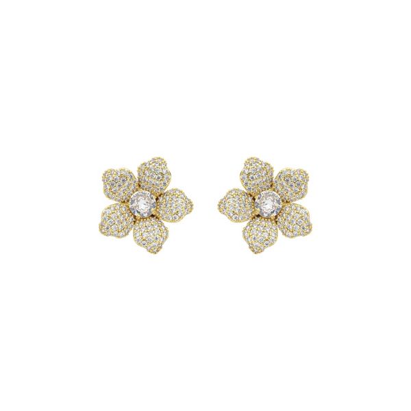 Imagem de Brinco flor zircônia - 0527964