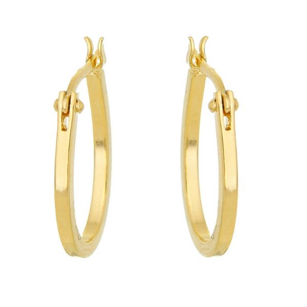 Imagem de Brinco argola oval - 0528182