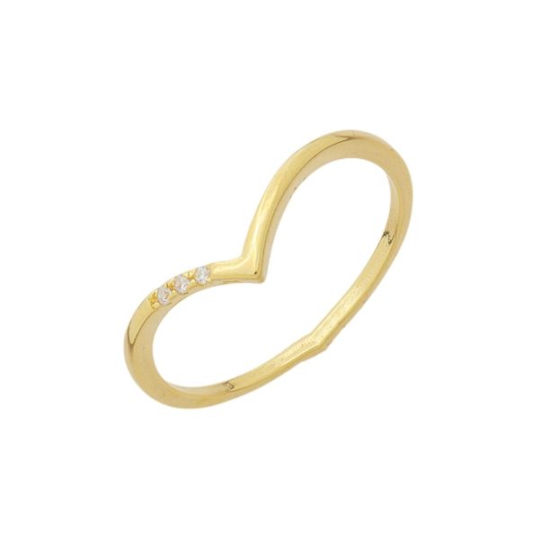 Imagem de Anel V zircônia - 0108045