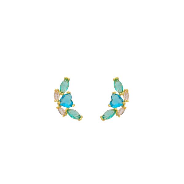 Imagem de Brinco ear cuff zircônia azul - 0527541