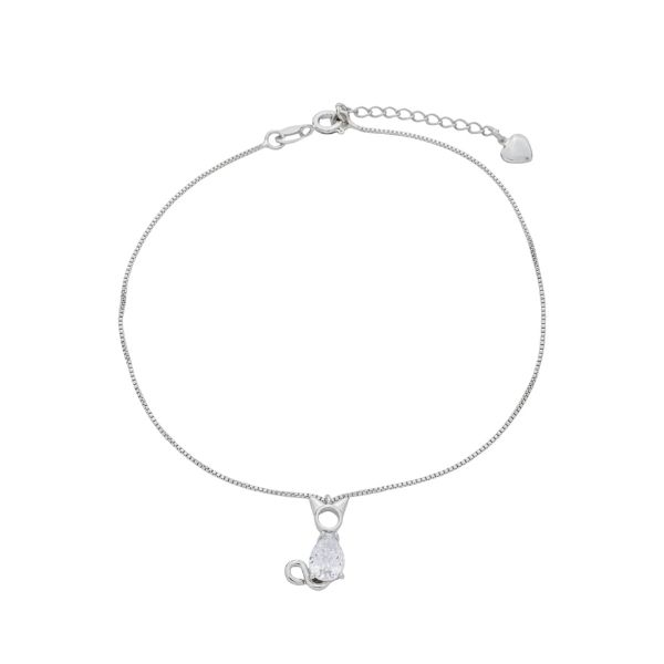 Imagem de Tornozeleira pingente gato - 0406078