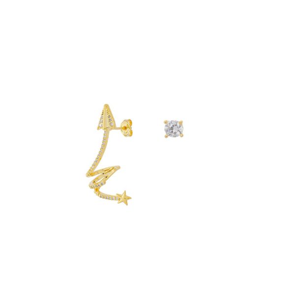 Imagem de Brinco ear cuff zircônia  - 0525324