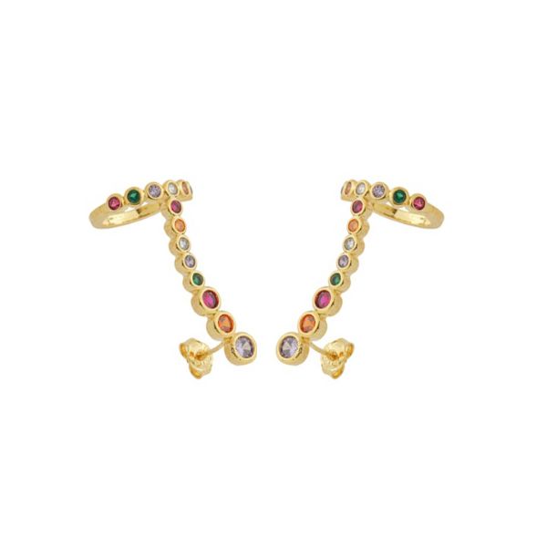 Imagem de Brinco ear cuff zircônia - 0525278 - Cores