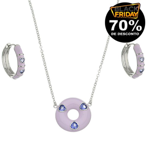 Imagem de Conjunto resinado lilás - 1101238