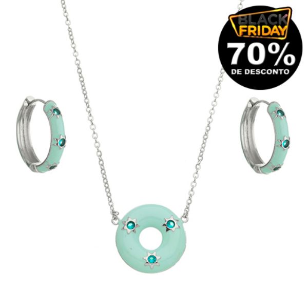 Imagem de Conjunto resinado verde - 1101237